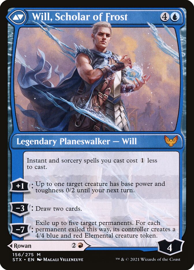 Back face of Will, Scholar of Frost