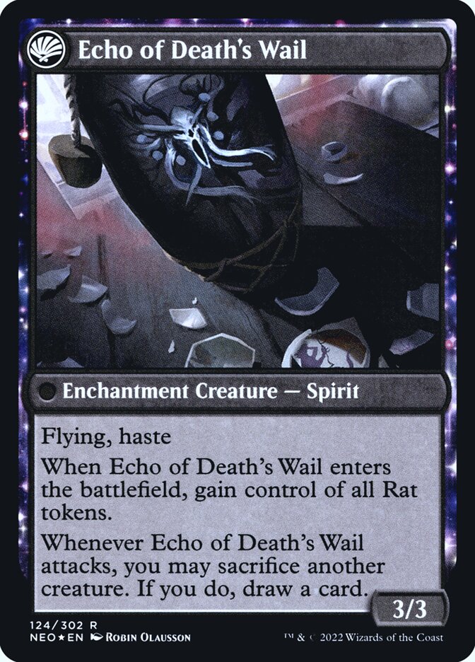 Back face of Echo of Death's Wail