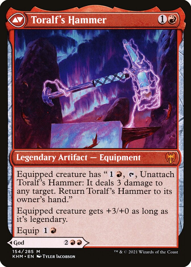 Back face of Toralf's Hammer