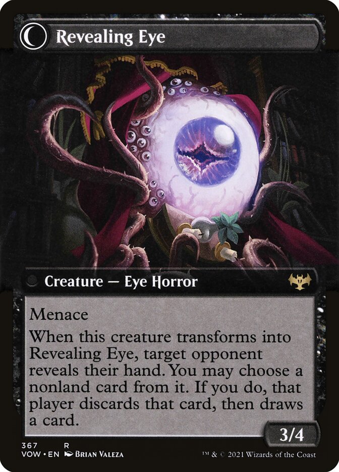 Back face of Revealing Eye