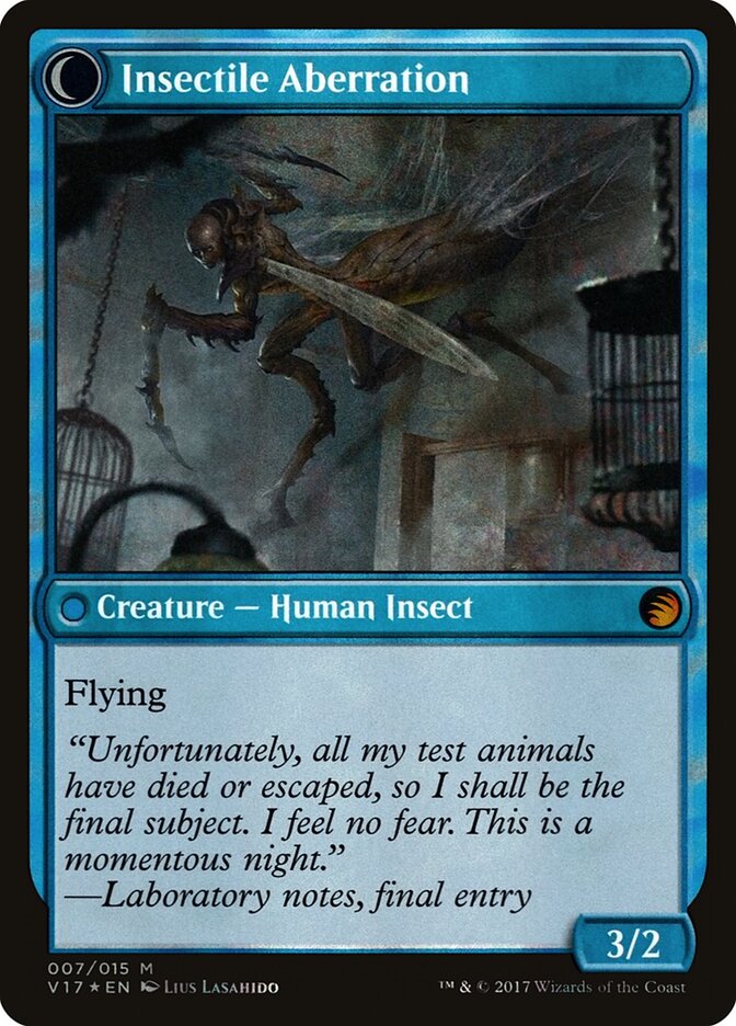 Back face of Insectile Aberration
