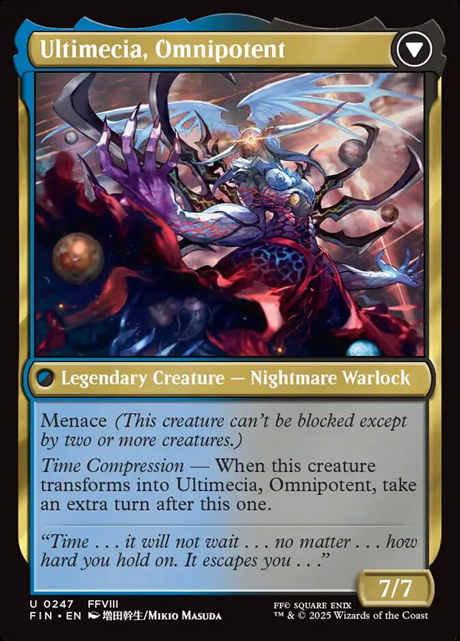 Back face of Ultimecia, Omnipotent