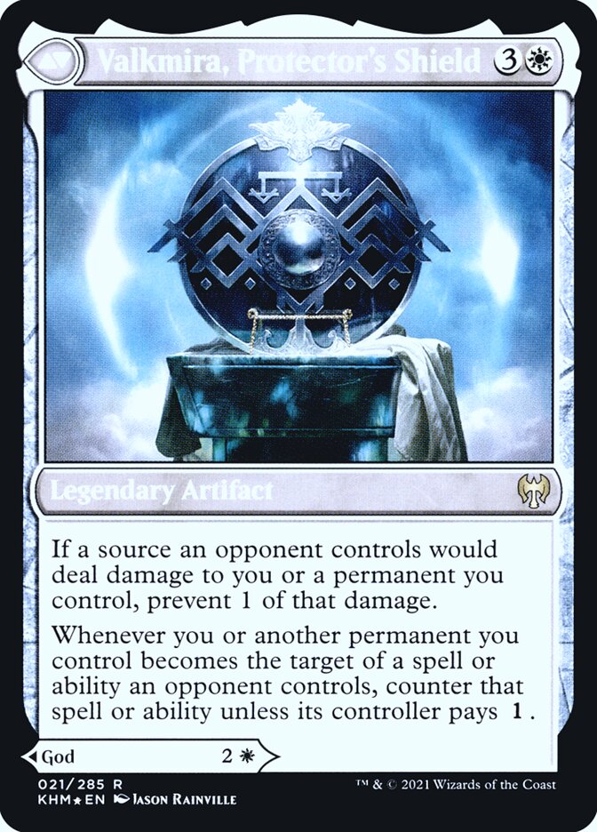 Back face of Valkmira, Protector's Shield