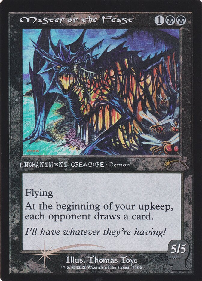 Master of the Feast (Secret Lair) Near Mint Foil