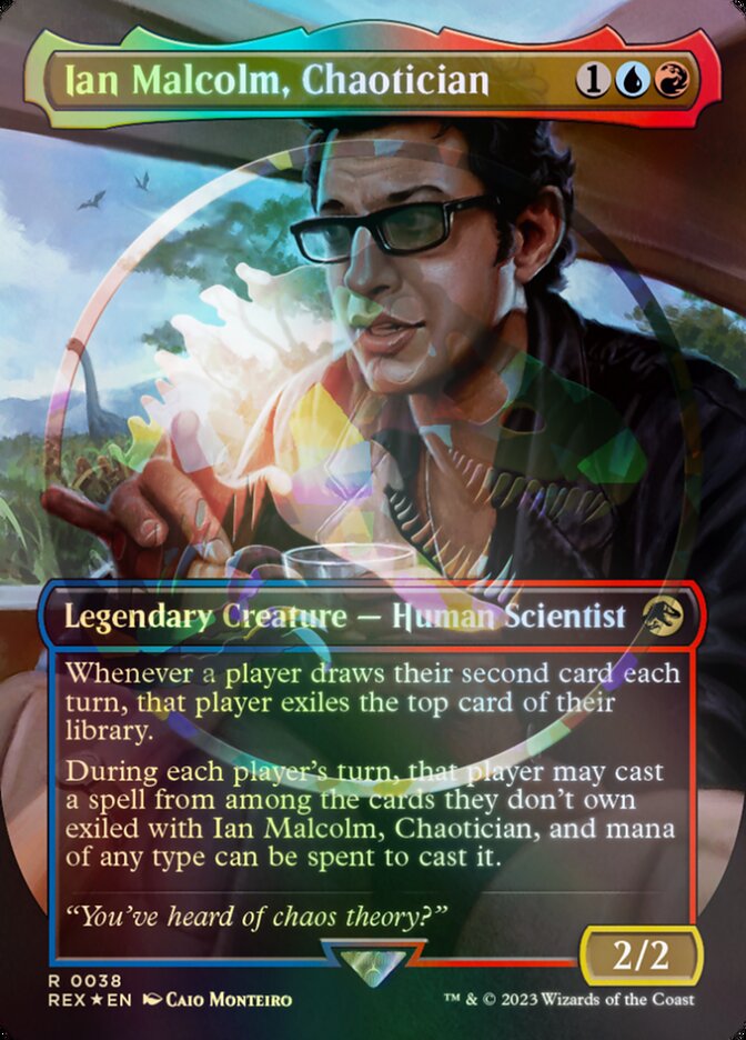 Ian Malcolm, Chaotician (rex 38)