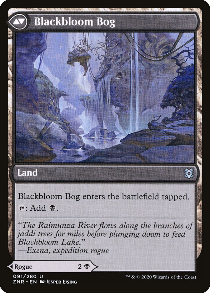 Back face of Blackbloom Bog