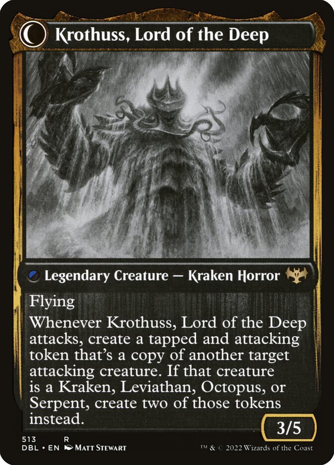 Back face of Krothuss, Lord of the Deep