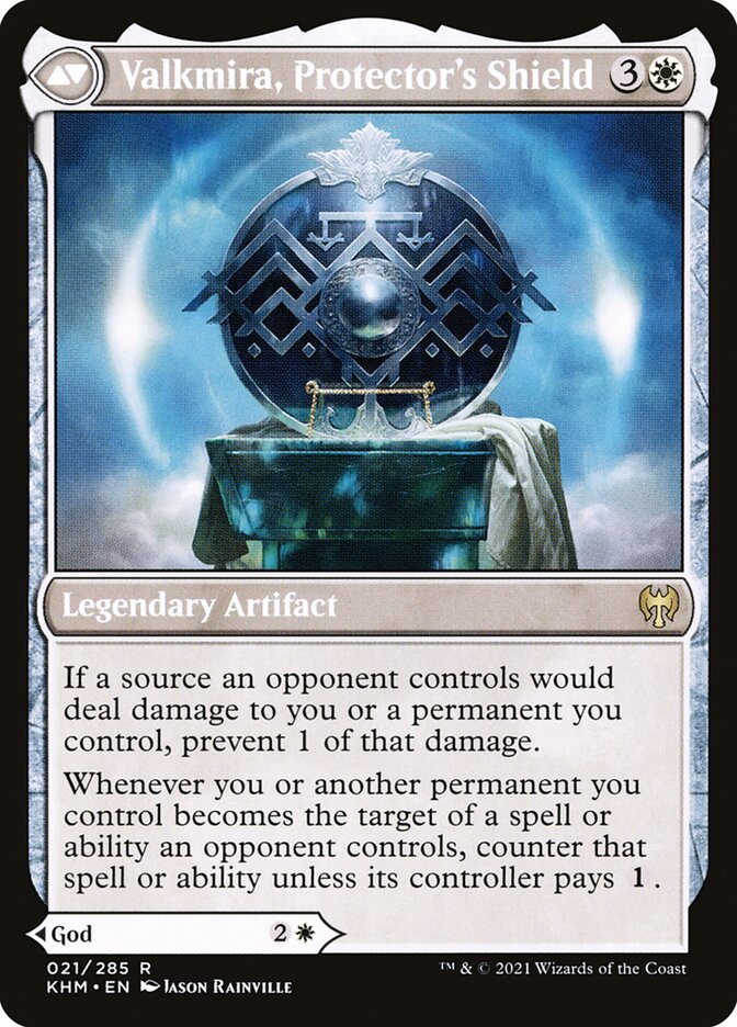 Back face of Valkmira, Protector's Shield