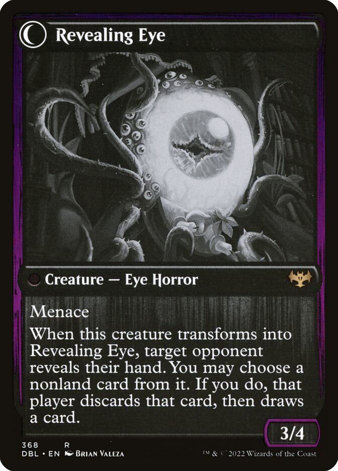 Back face of Revealing Eye