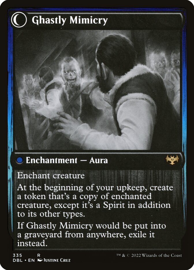Back face of Ghastly Mimicry