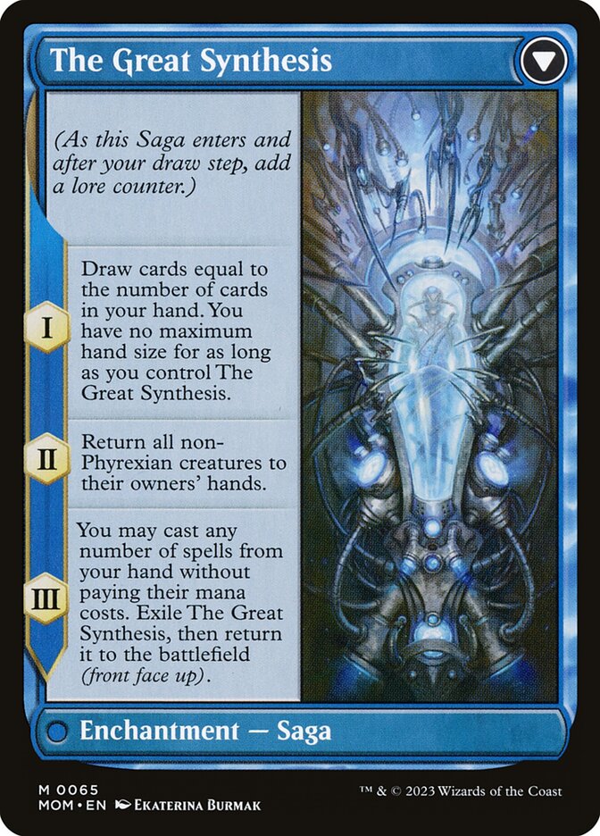 Back face of The Great Synthesis
