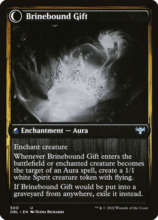 Back face of Brinebound Gift