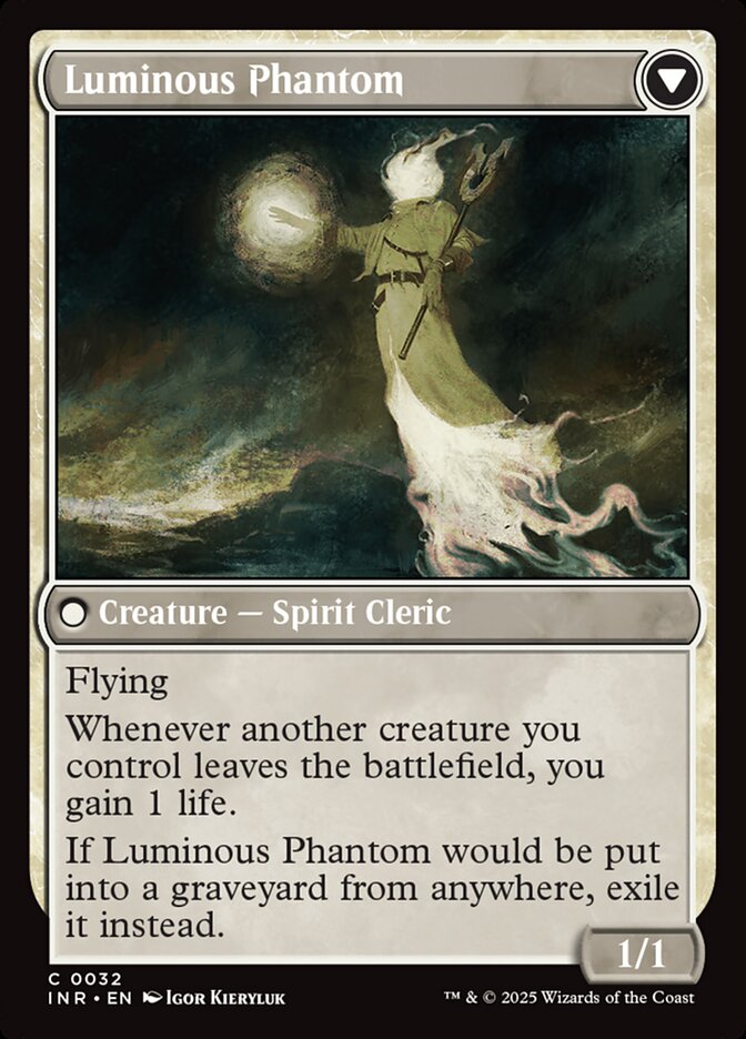 Back face of Luminous Phantom
