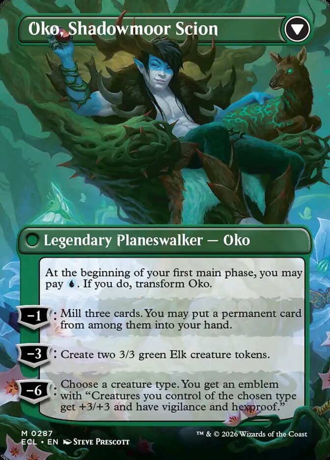 Back face of Oko, Shadowmoor Scion