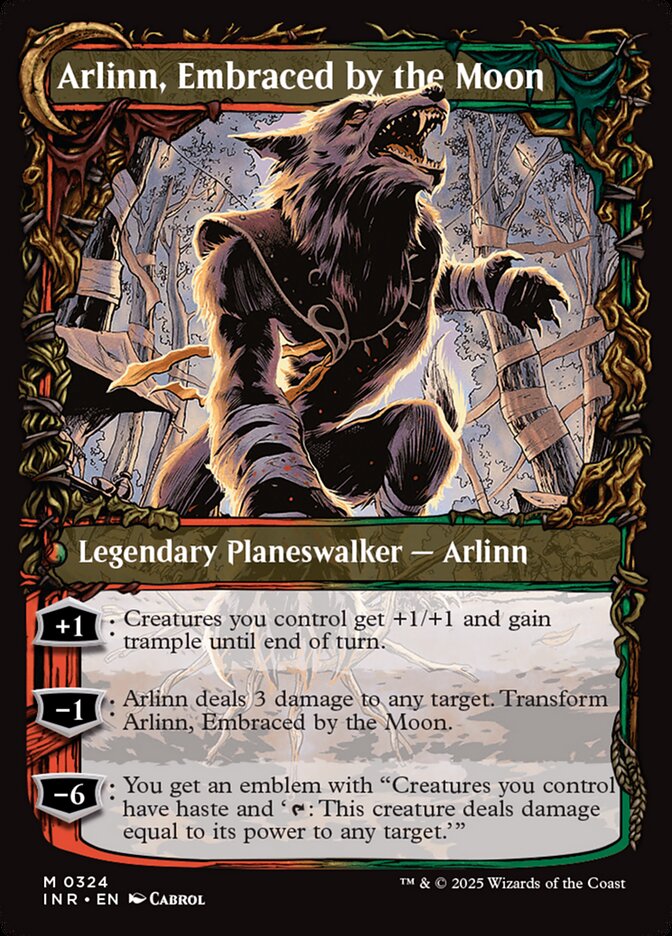 Back face of Arlinn, Embraced by the Moon