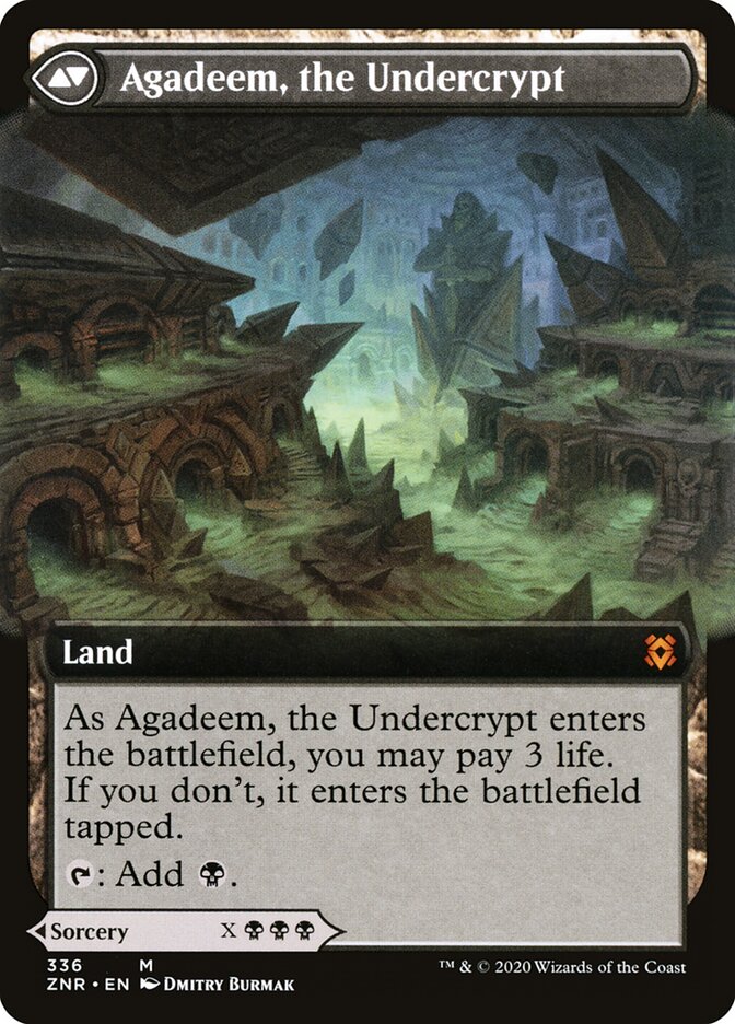 Back face of Agadeem, the Undercrypt