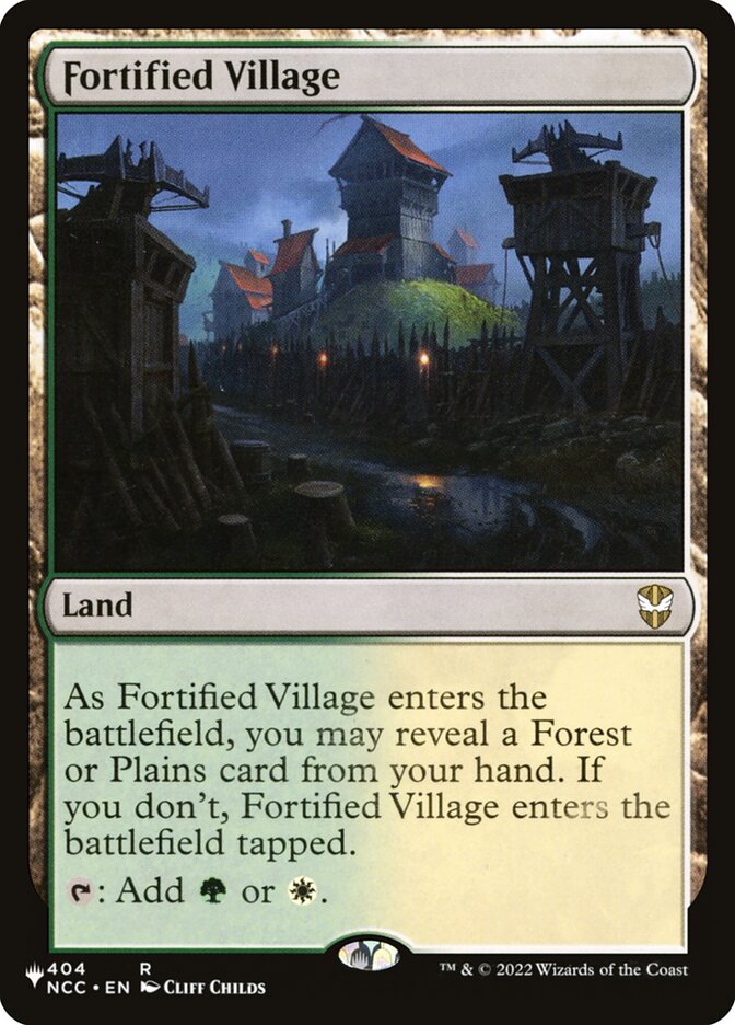 Fortified Village (The List) Near Mint