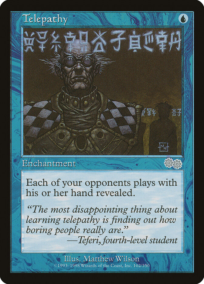Telepathy (usg 102)