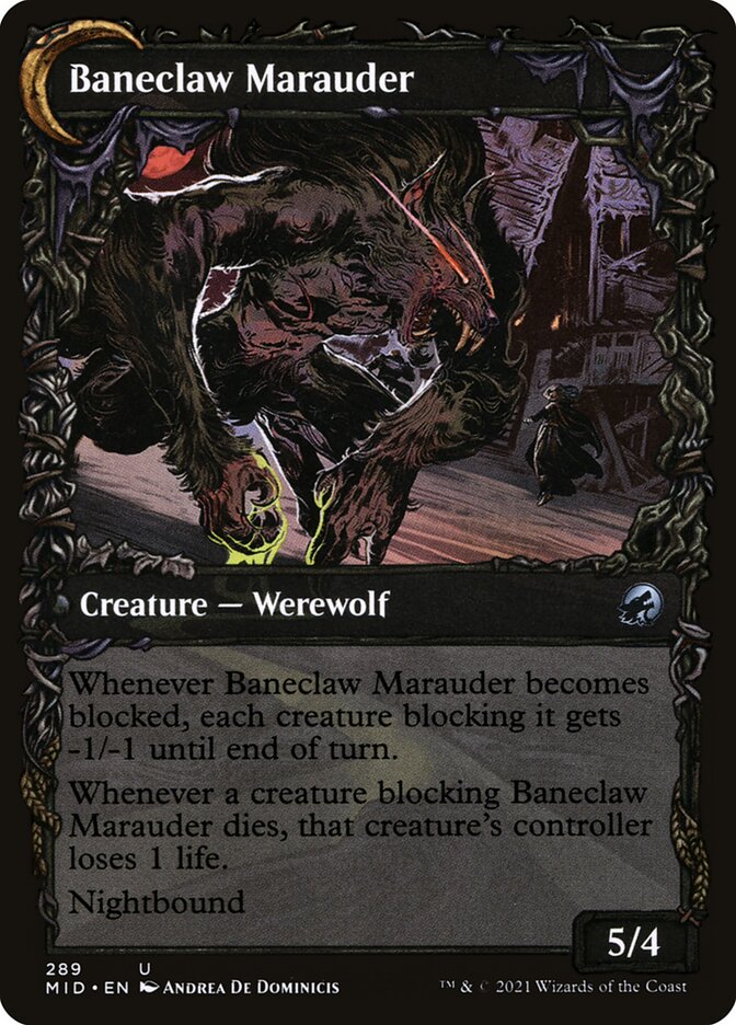 Back face of Baneclaw Marauder