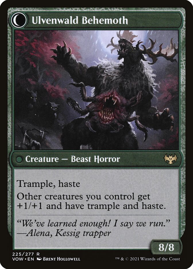 Back face of Ulvenwald Behemoth