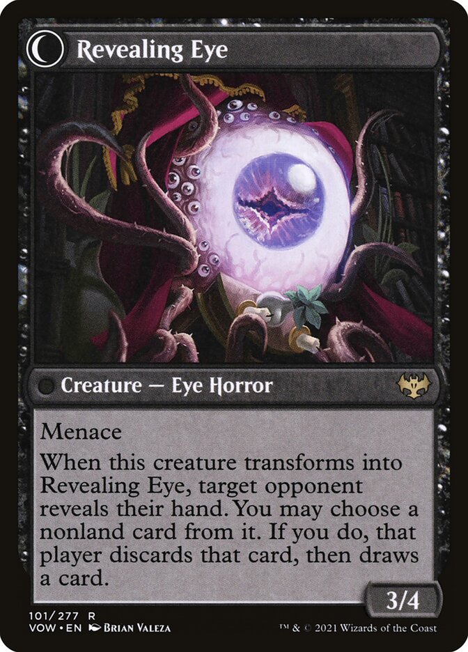 Back face of Revealing Eye