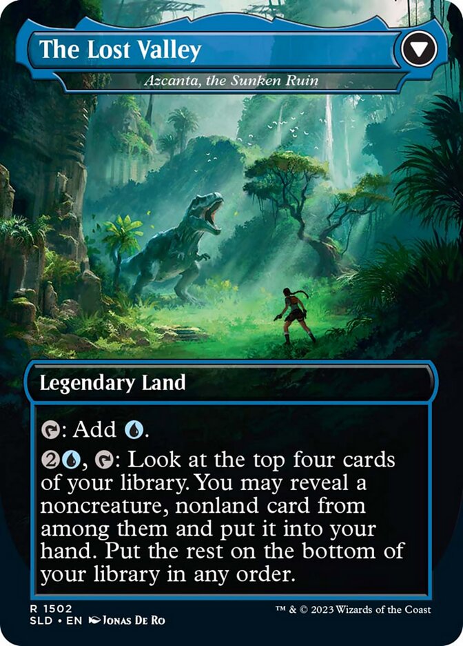 Back face of Azcanta, the Sunken Ruin