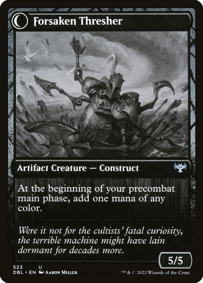 Back face of Forsaken Thresher