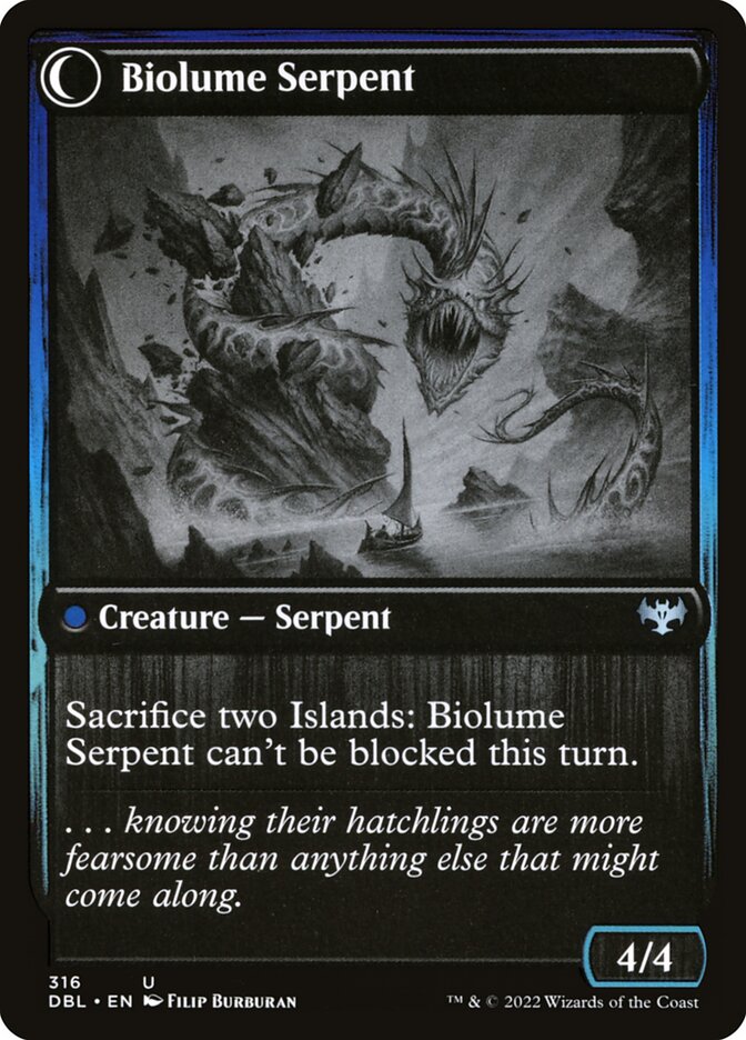 Back face of Biolume Serpent