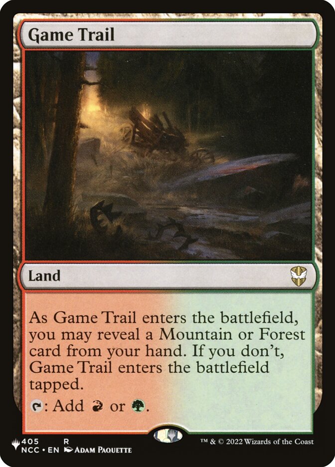 Game Trail (The List) Near Mint