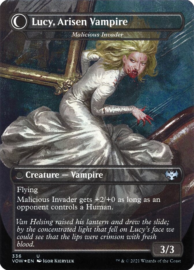 Back face of Malicious Invader
