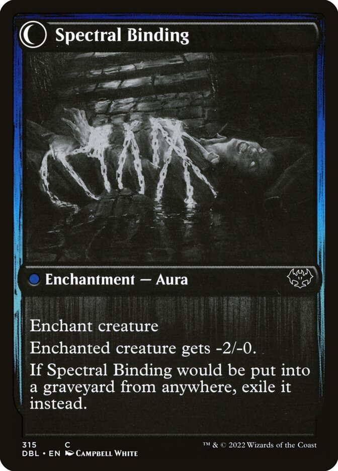 Back face of Spectral Binding