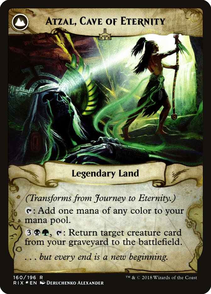 Back face of Atzal, Cave of Eternity