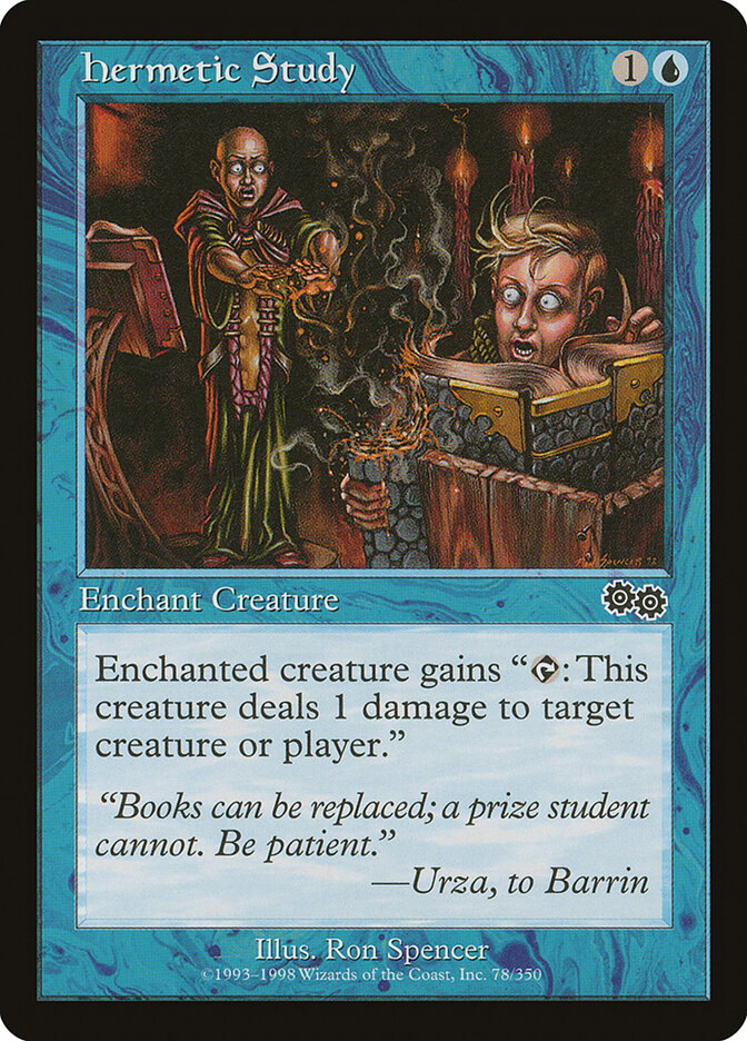 Hermetic Study (Urza's Saga) Near Mint