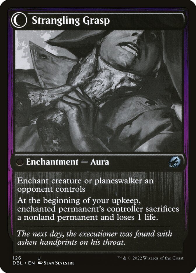 Back face of Strangling Grasp