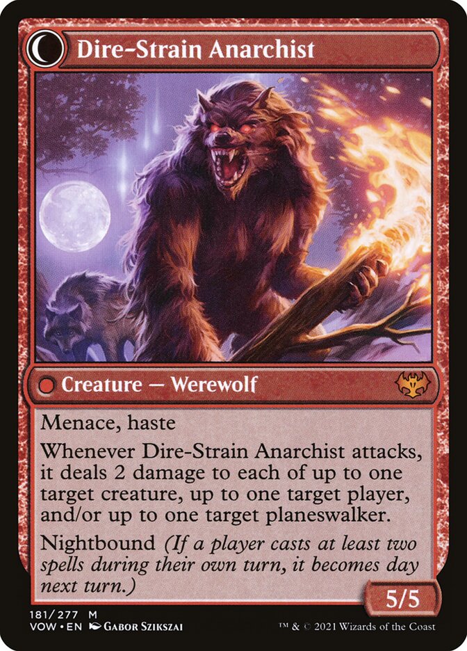 Back face of Dire-Strain Anarchist