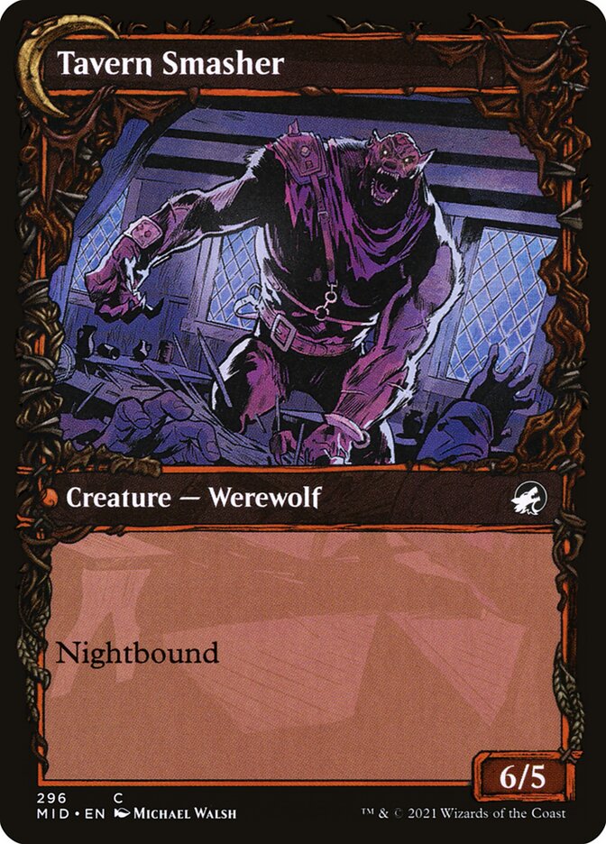 Back face of Tavern Smasher