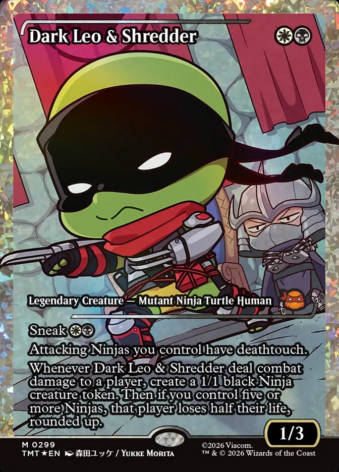 Dark Leo & Shredder (tmt 299)