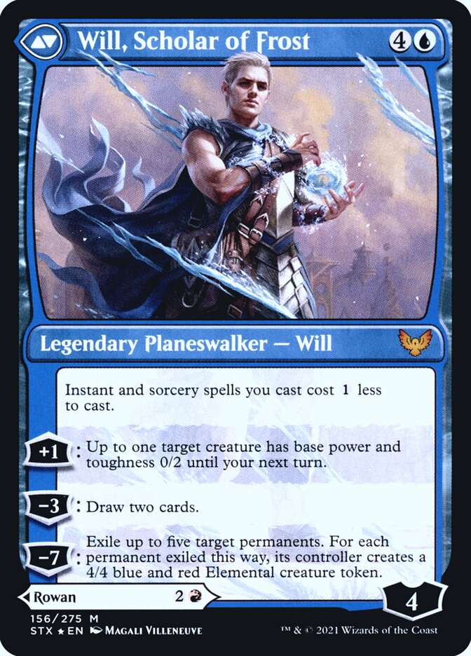 Back face of Will, Scholar of Frost