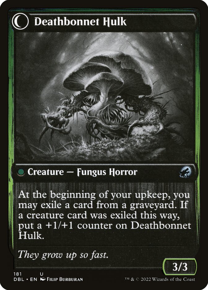 Back face of Deathbonnet Hulk