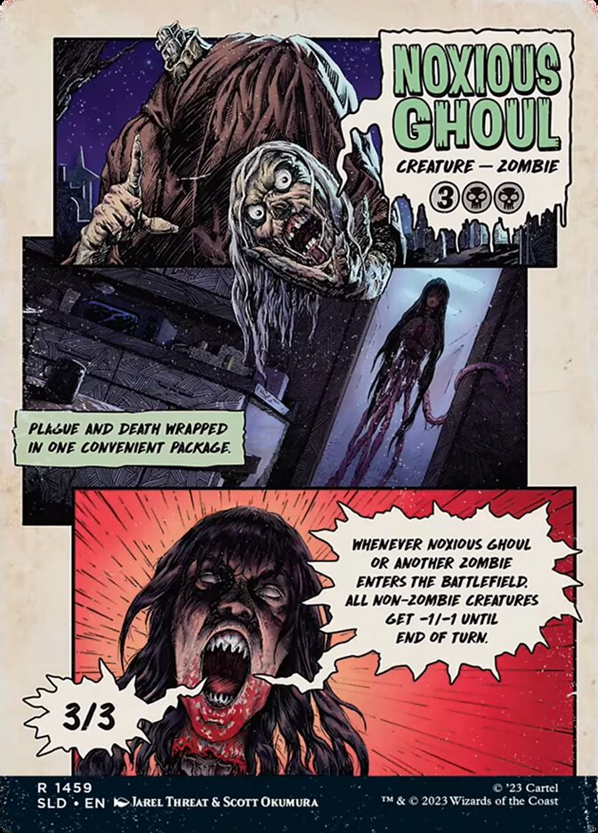 Back face of Noxious Ghoul