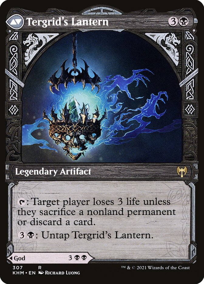 Back face of Tergrid's Lantern