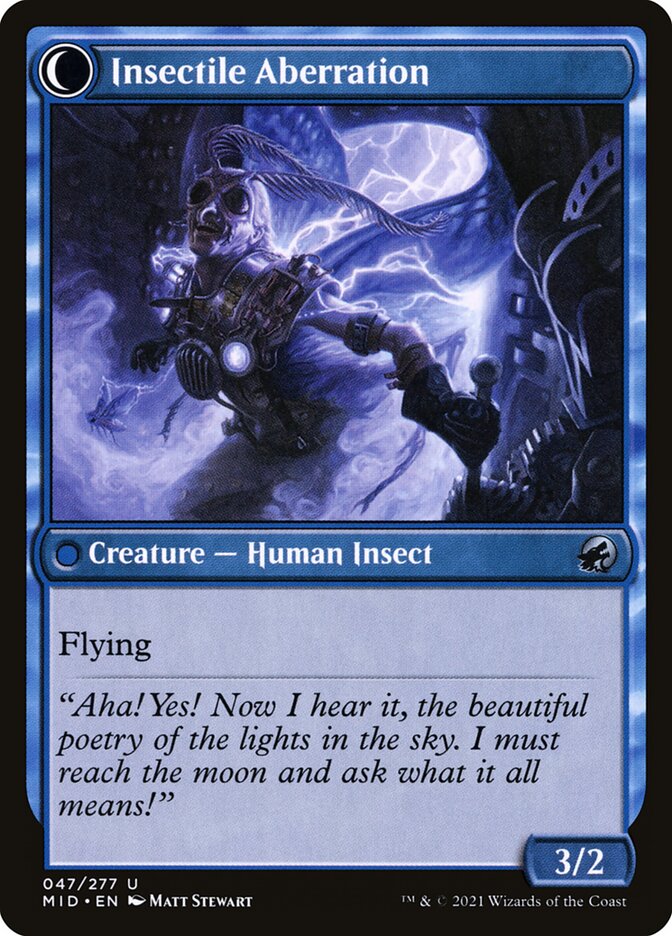 Back face of Insectile Aberration