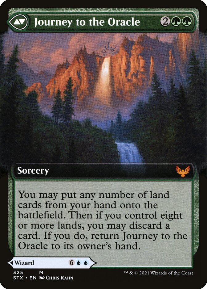 Back face of Journey to the Oracle