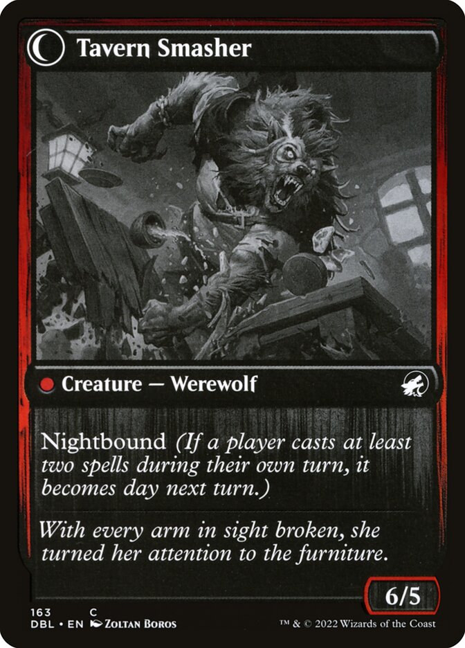 Back face of Tavern Smasher