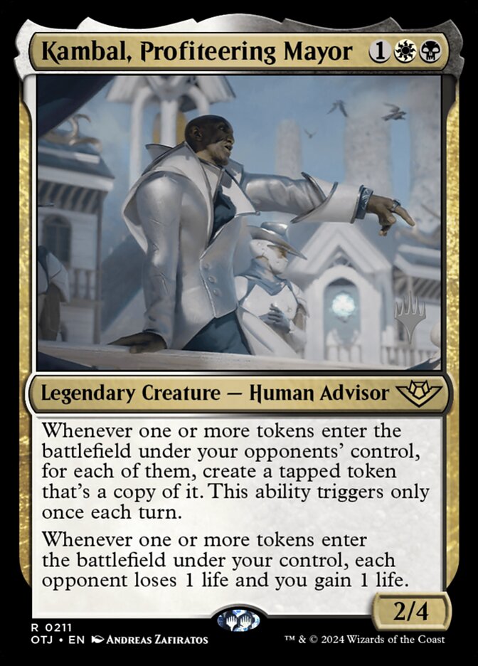 Kambal, Profiteering Mayor (potj 211p)