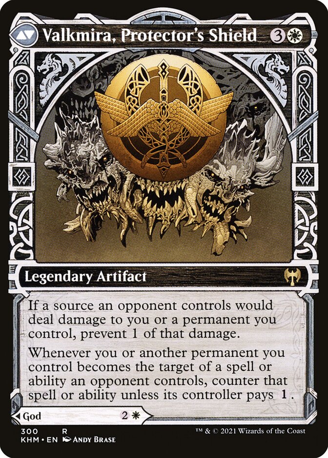 Back face of Valkmira, Protector's Shield