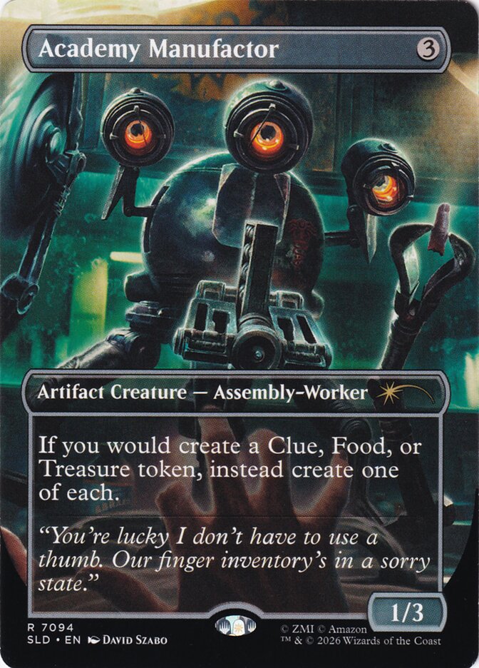 Academy Manufactor (7094) (Secret Lair) Near Mint