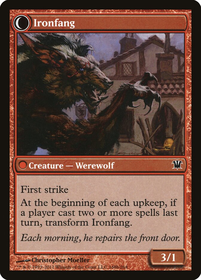 Back face of Ironfang