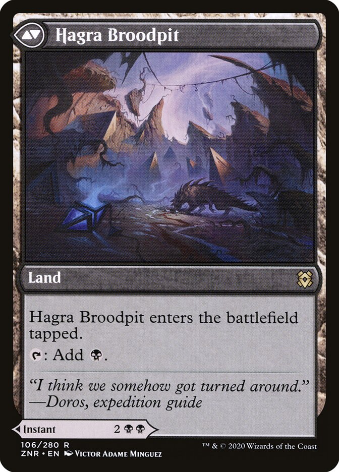 Back face of Hagra Broodpit