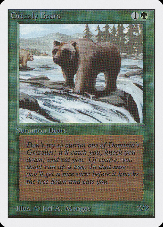 Grizzly Bears (Unlimited) Light Play